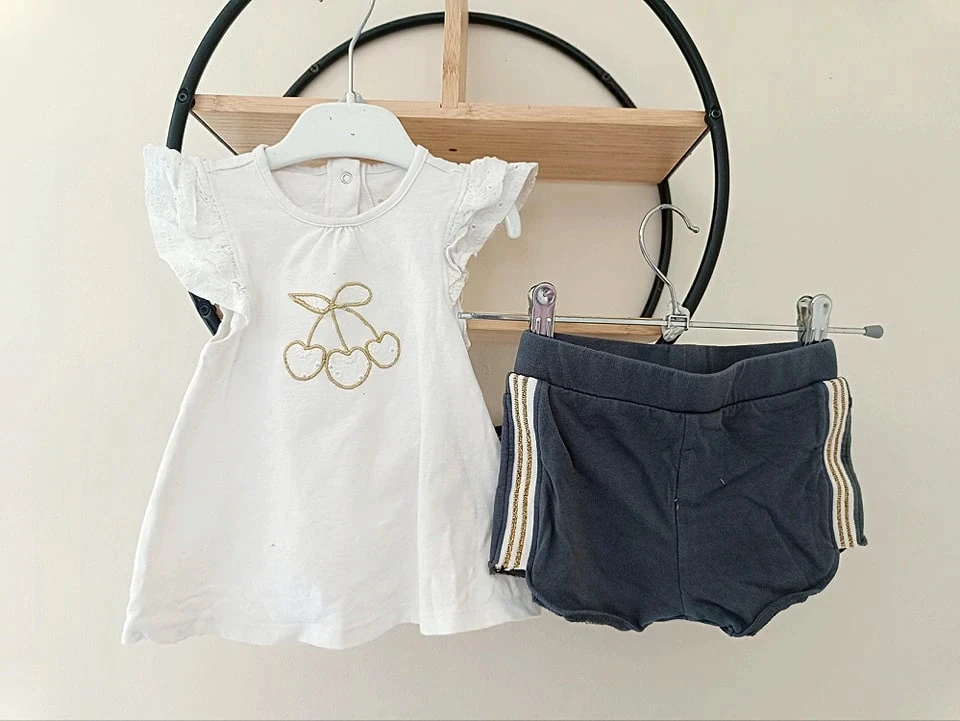18 mois ensemble été orchestra Teeshirt et short